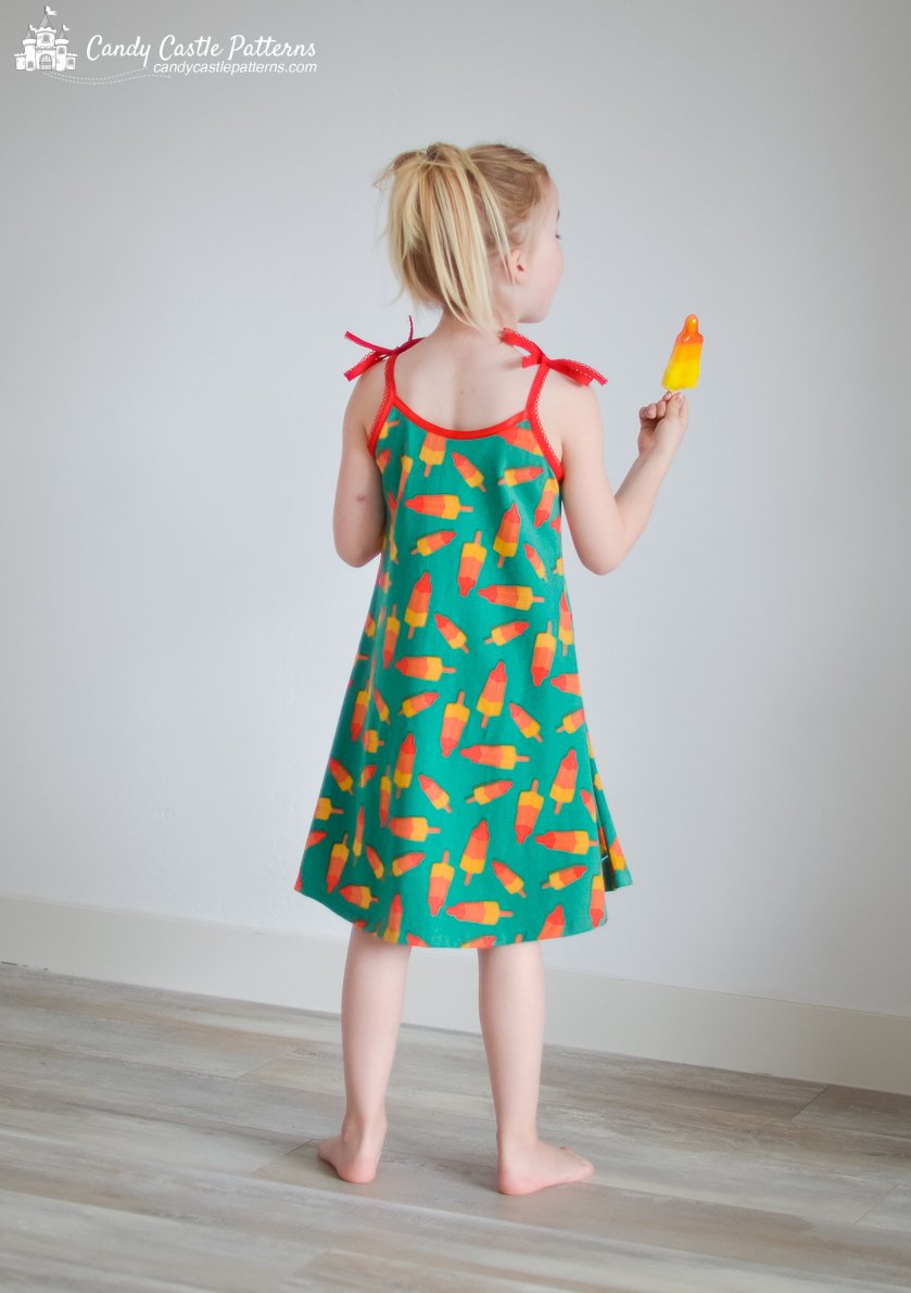 Little Fizzers Flare Dress | candycastlepatterns.com
