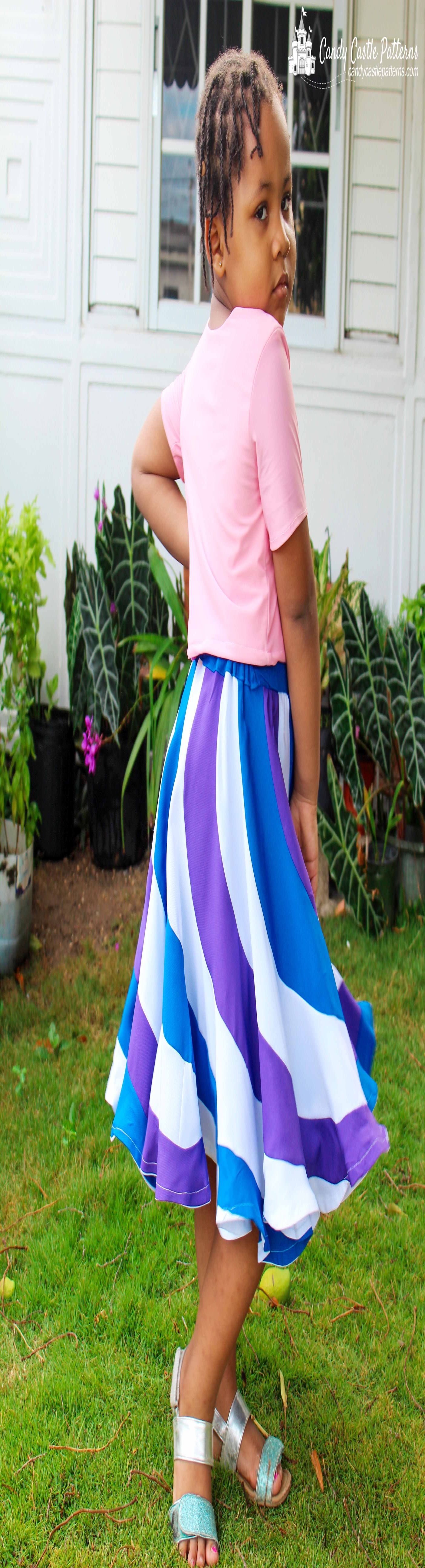 Peppermint Swirl Skirt | candycastlepatterns.com