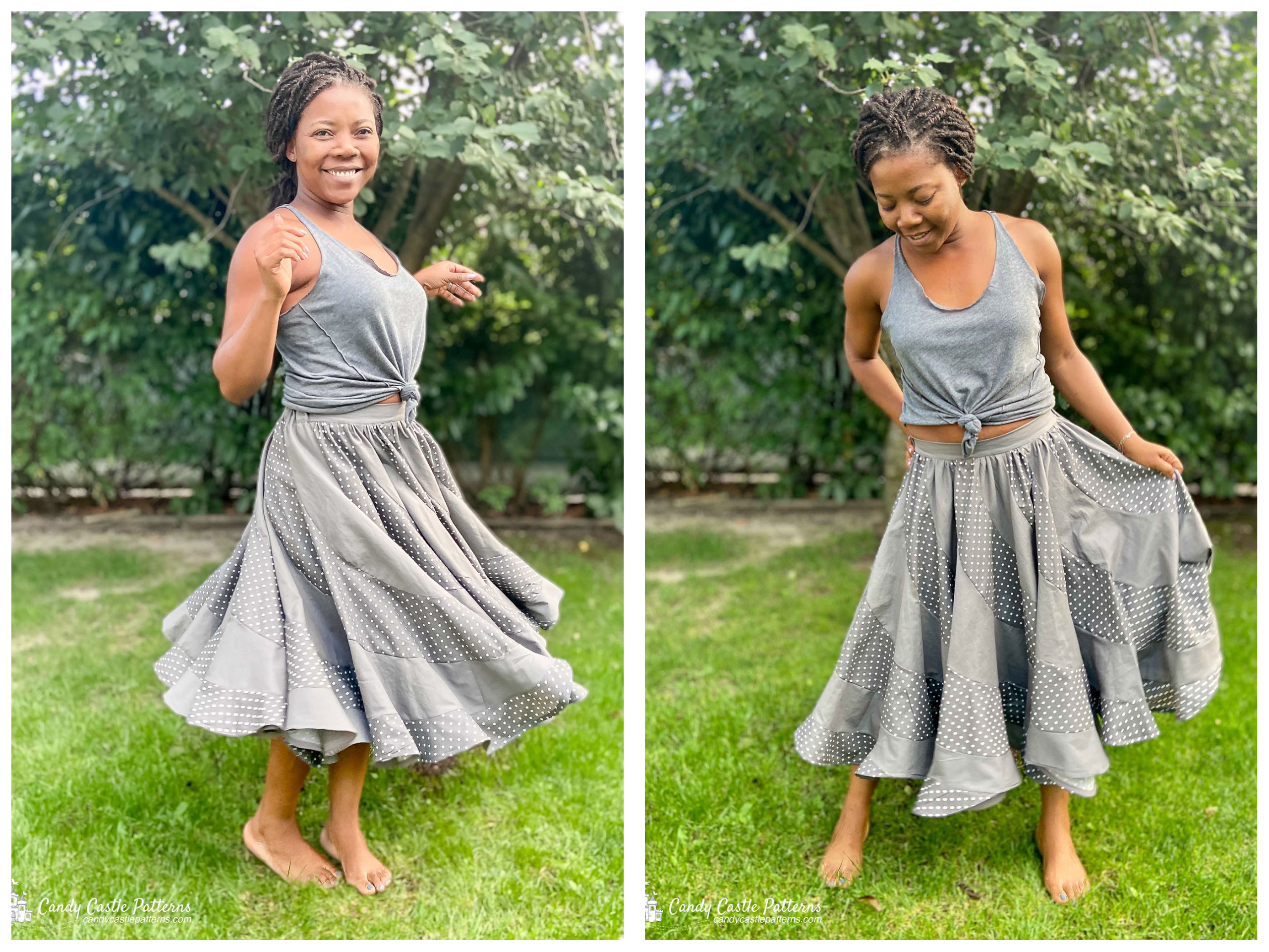 Wrap Twist  Tie How to Get 5 Great Looks with One Versatile Skirt Pattern   YouTube