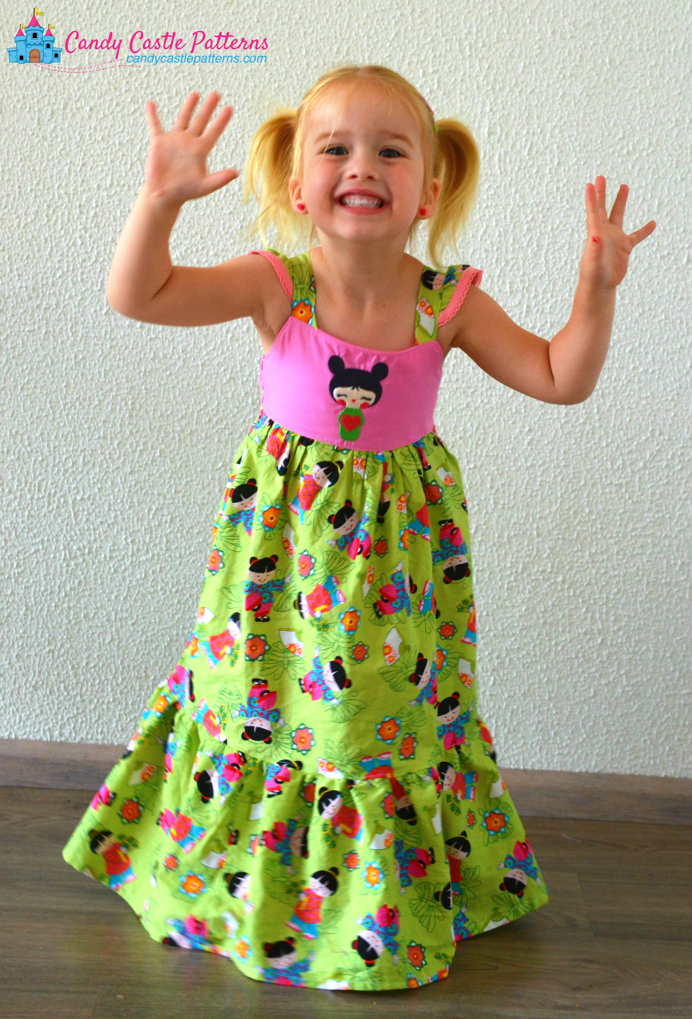 Marshmallow Dress & Tunic | candycastlepatterns.com