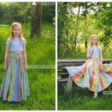 My project (23) Sunshine Swirl Skirt